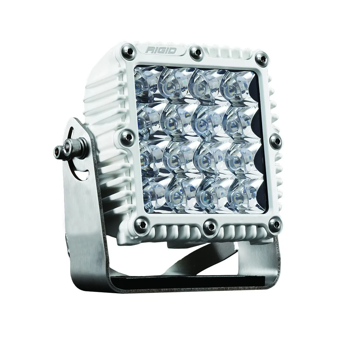 Rigid Industries 245213 Q-Series Pro LED Light, Spot Optic, White Housing, Single product image