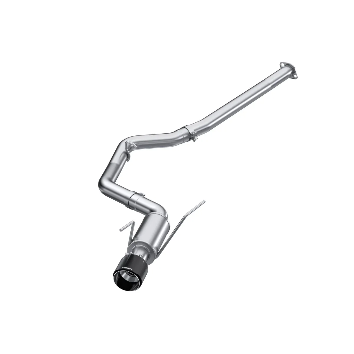 Subaru Impreza Wrx/Wrx Sti 2.0l/2.5l 3.0 Inch Cat-Back Single Rear Exit T304 Stainless Steel With Carbon Fiber Tip Mbrp product image
