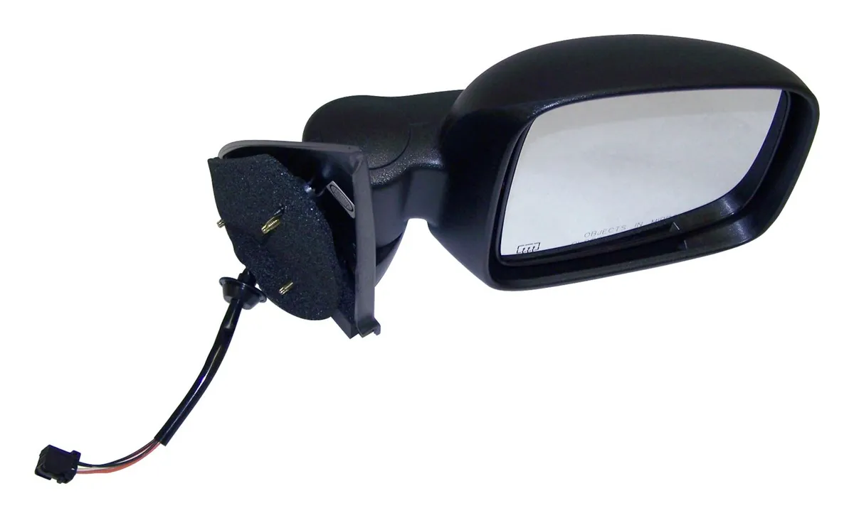 Crown Automotive Jeep Replacement 55155839AI Right Power, Heated, Manual Folding Mirror for 2002-2007 Jeep KJ Liberty LHD product image