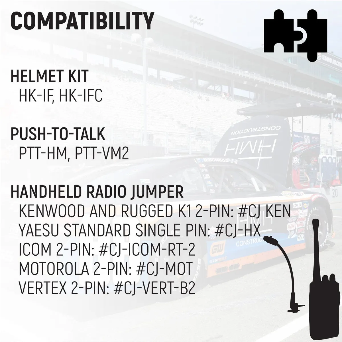 Imsa 4conductor (4c) Circle Track Road Race Car Harness product image