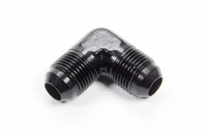 Aeroquip #8 Flare 90 Deg Elbow Union Black