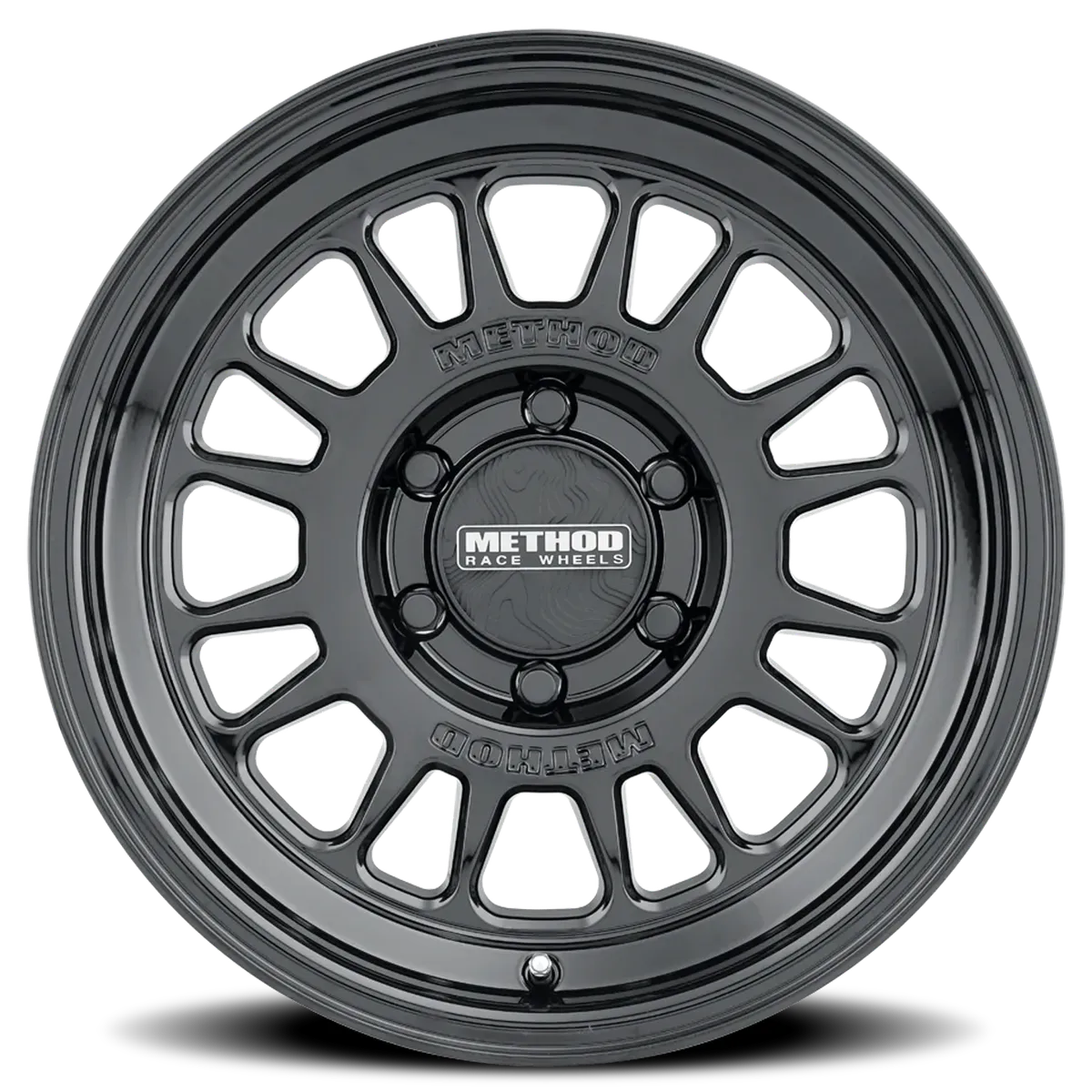 Aluminum Wheels 17x8.5 MR318 Bolt Pattern 6 On 135 Offset 25 Lip Size 1.42 Gloss Black GB Method product image