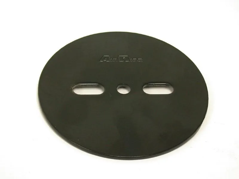 A079X No P-Coat Pattern Plate W/ Center Hole 1/8 Inch Mild Steel 5.5 Inch OD W/out Powder Coat Ridetech product image