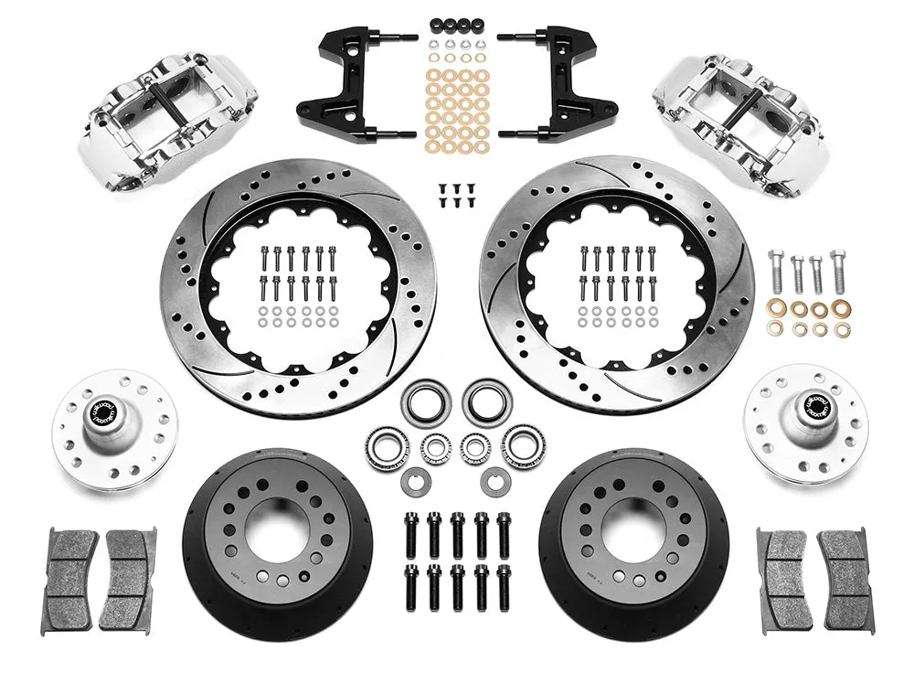 1974 - 1980 Ford, Mercury Forged Narrow Superlite 6R Big Brake Front Brake Kit (Hub) - 140-9802 product image