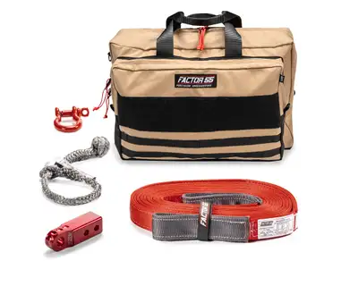 Factor 55 Factor 55 00485-01-Large Owyhee Recovery Kit (Red Hitchlink And Large Bag)