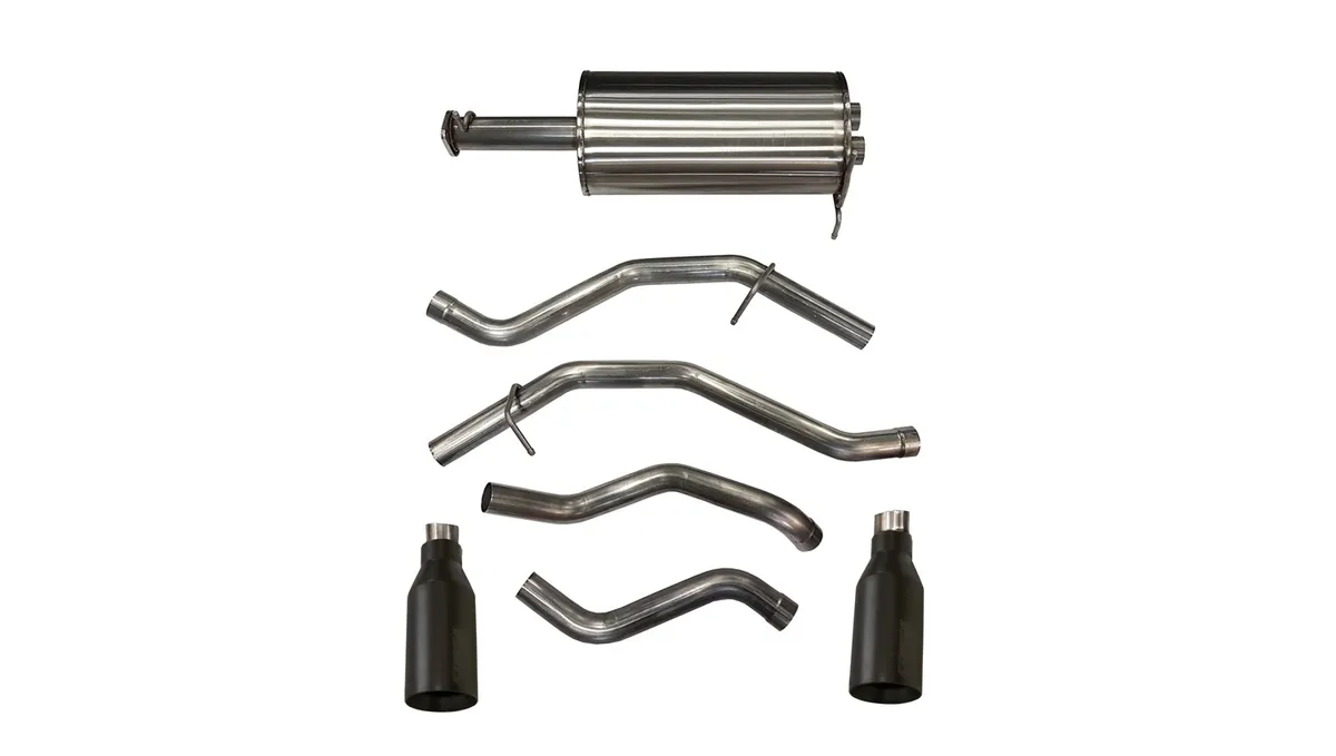 Sport / 3.0 in Cat-Back DRE 5.0 in Single Tips | 2019-2024 RAM 1500 5.7L 140, 144, 153WB (21035) product image