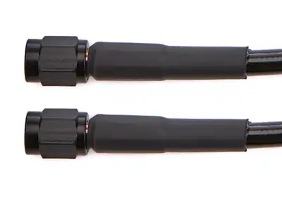Redhorse Performance Straight 3 to Straight 3 30in Pre Assembled Brake Line Black