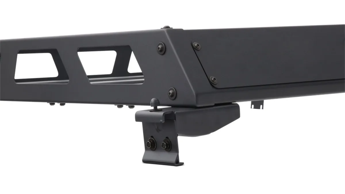 Roof Rack Mount Kit; 150 lbs. Capacity; Textured Powder Coat; Black; product image