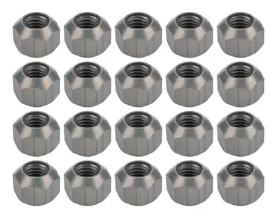 Allstar Performance Lug Nuts 5/8-11 Alum HC Dbl Chamfer 20pk