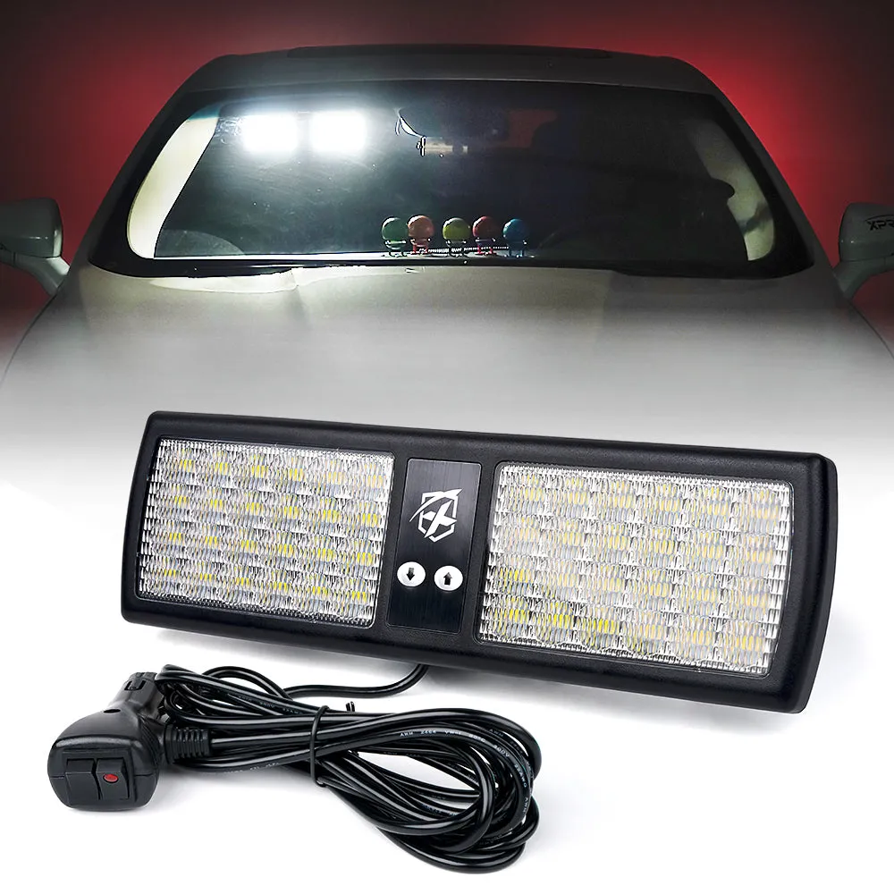 Windshield Visor 48 LED Strobe Lights | Decoy Series product image