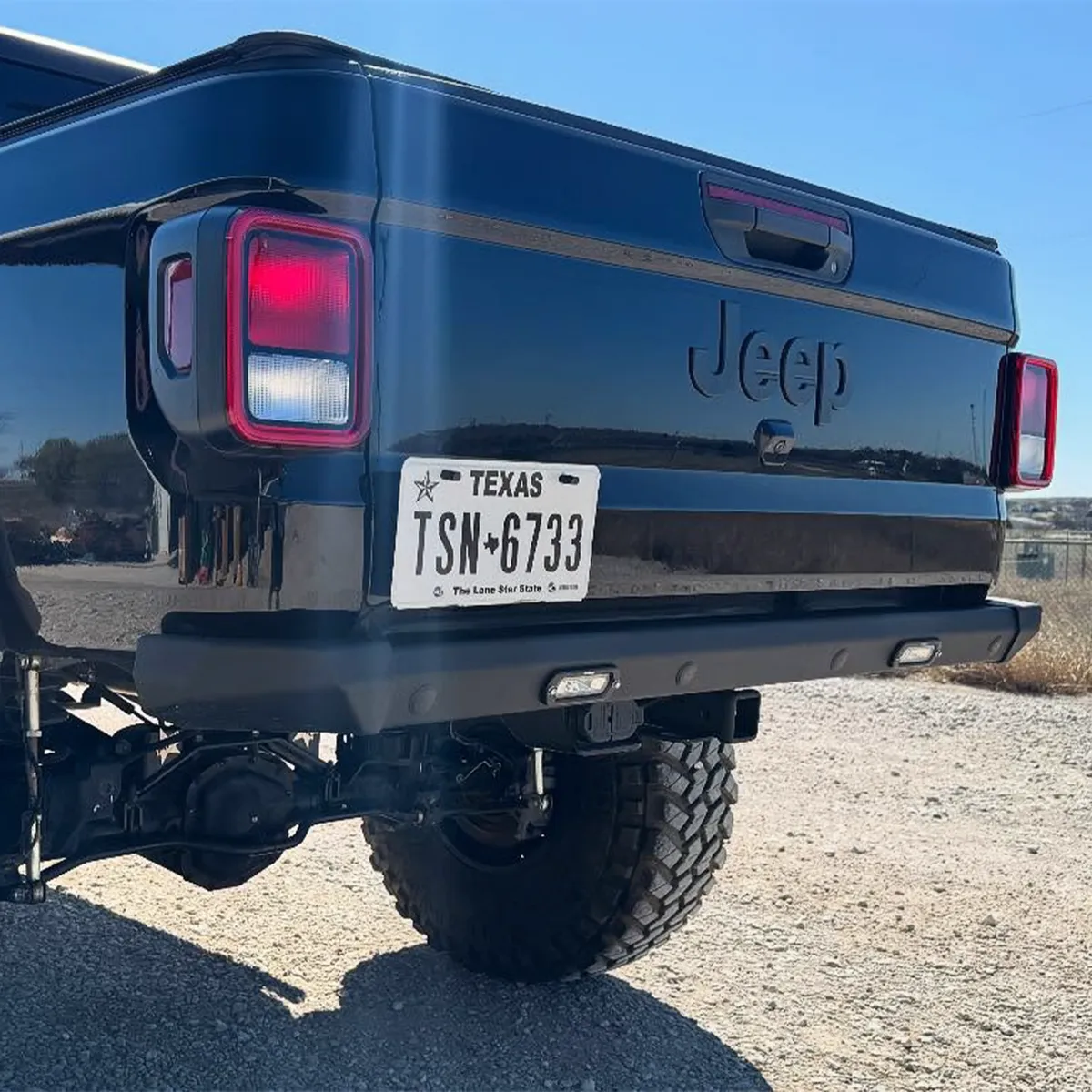 20c Gladiator Legacy Rear High Clearance Bumper Kit Raw product image