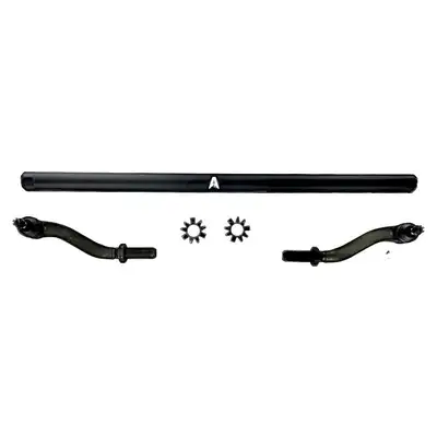 Apex Chassis KIT136 - Jeep Wrangler JK 2.5Ton Tie Rod Assembly - Black Aluminum