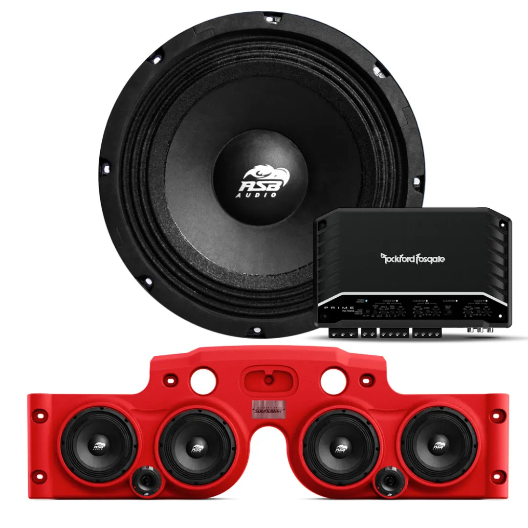 JK/JKU American SoundBar Package (Black) product image