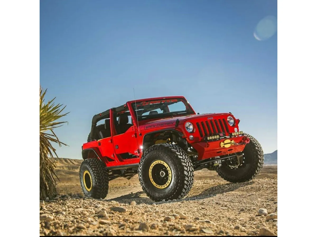 JK Jku EVO 3-5 Inch Lift King Coilover Conversion High Clearance Long Arm Pro Suspension (Black) Jeep Wrangler 2 Door And 4 Door 2007-2018 product image
