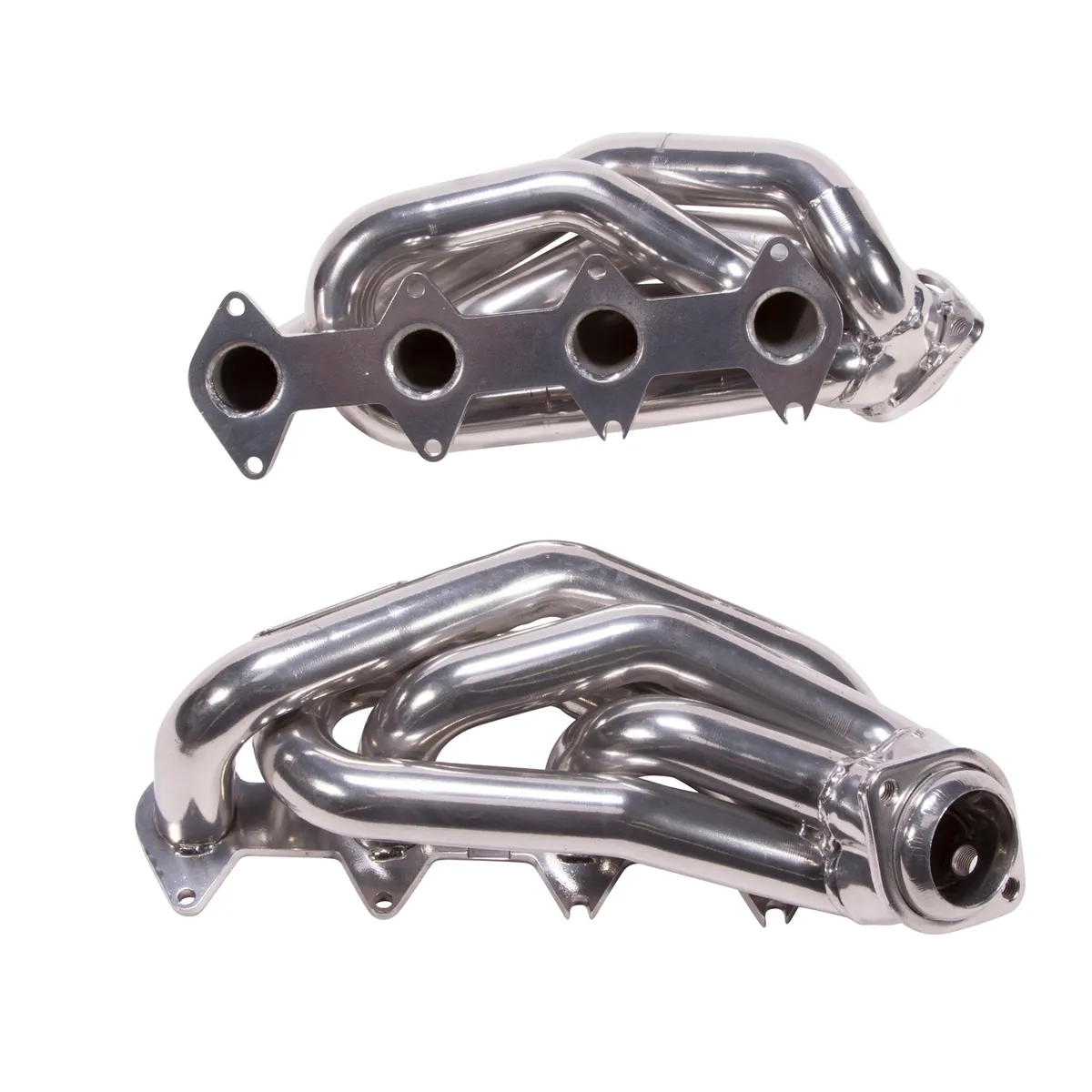 2005-2010 Mustang gt 1-58 Shorty Tuned Length Headers Polished Silver Ceramic product image