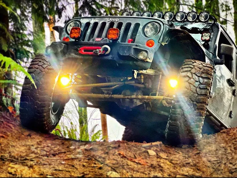Jeep JK Steerable Knuckle Pod Light Mounts (2007-2018 Wrangler) product image