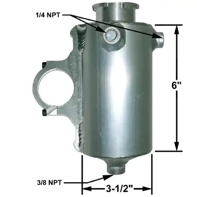 Howe Vertical Surge Tank Clamp On 1.75in