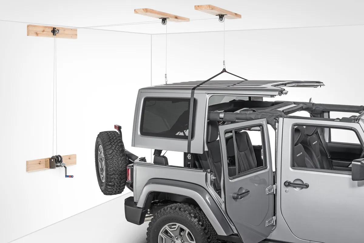 Hoist-A-Top Simple for CJ, YJ, TJ, JK, and JL 1976 - Present product image