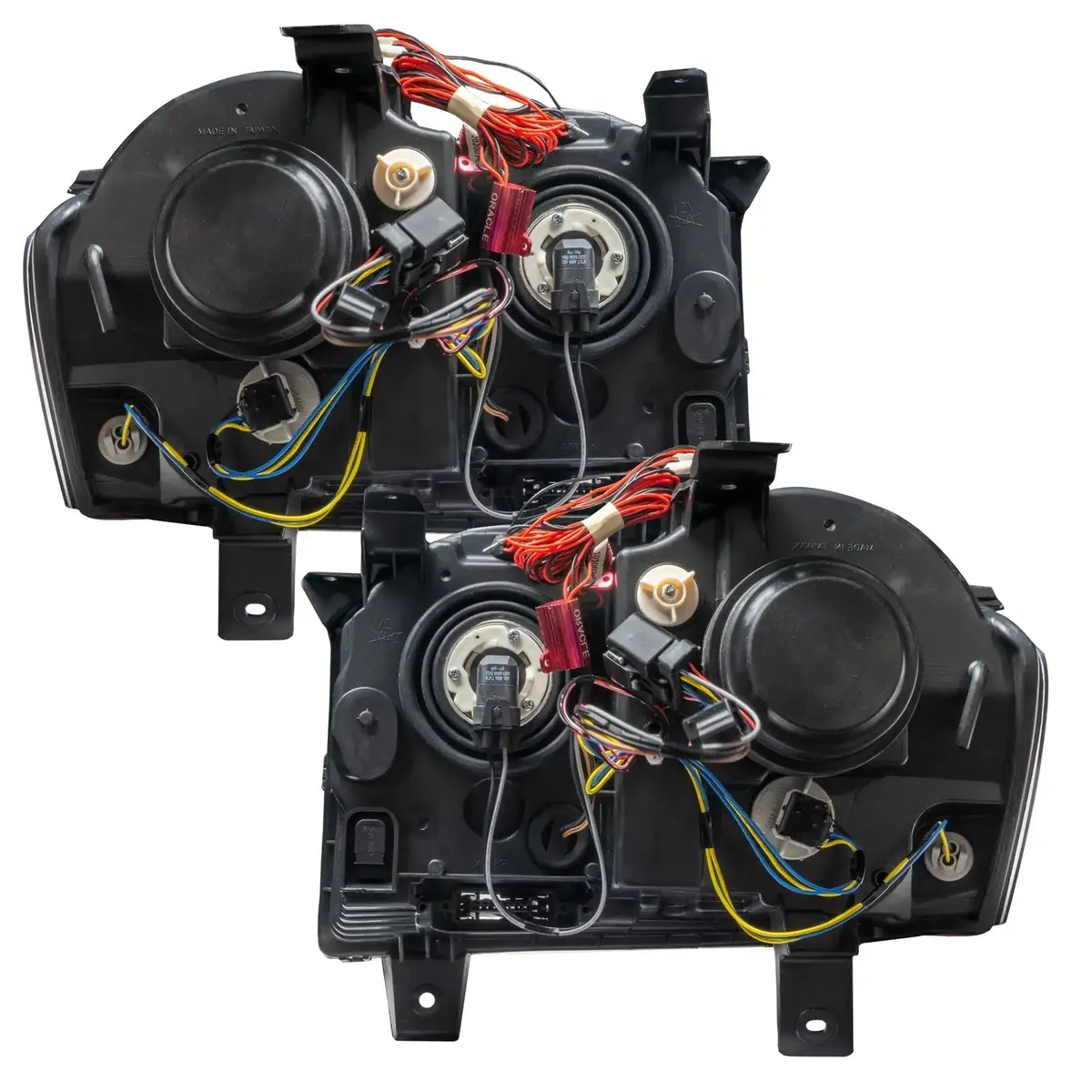 Oracle Lighting 2008-2010 Jeep Grand Cherokee Pre-Assembled LED Halo Headlights - HID product image