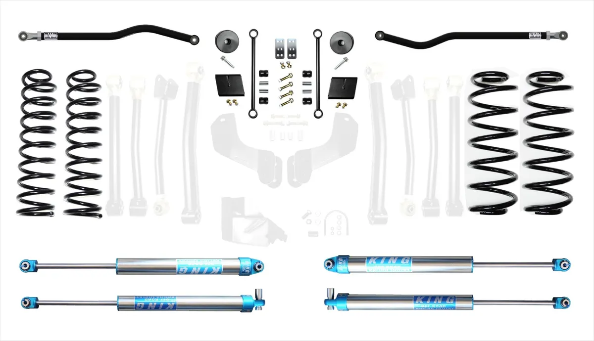 Jeep Wrangler JL 2.5 Heavy Duty Enforcer Overland Lift Stage 4 Plus With EVO Spec King 2.5 Shocks product image