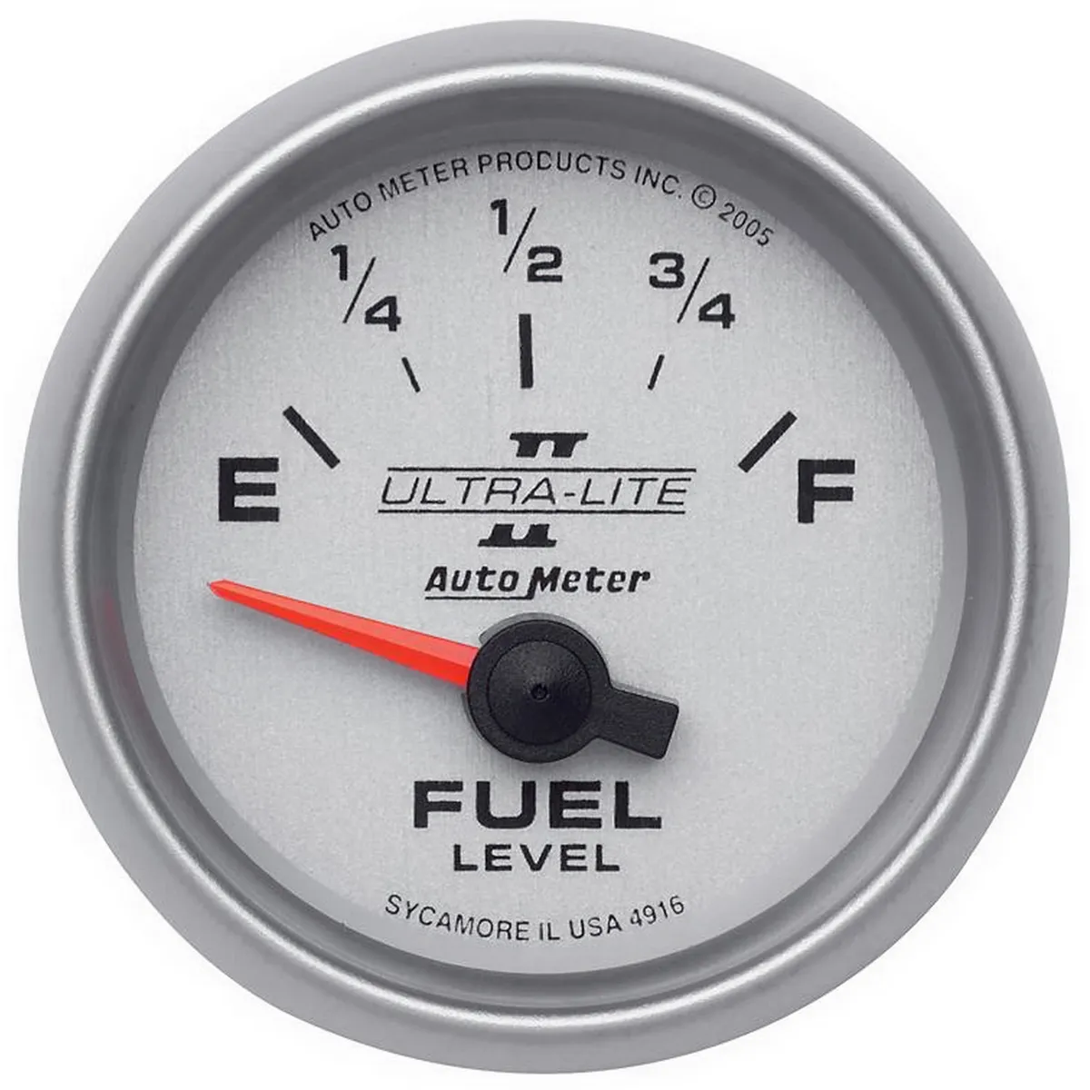 Gauge, Fuel Level, 2 1/16", 240OE to 33OF, Elec, Ultra-Lite II product image
