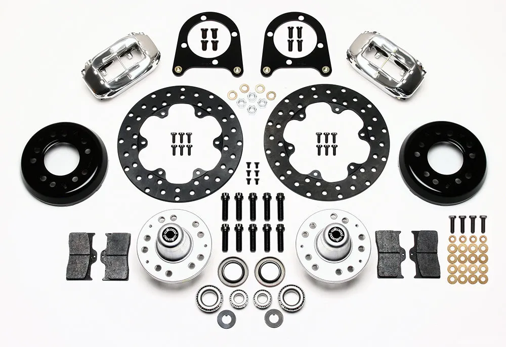 Wilwood FDL Front Drag Kit Drilled Rotor 37-48 Ford Psgr. Car Spindle product image