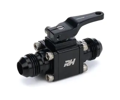 Redhorse Performance Inline Shut Off Valve 8AN Male Inlet/Outlet