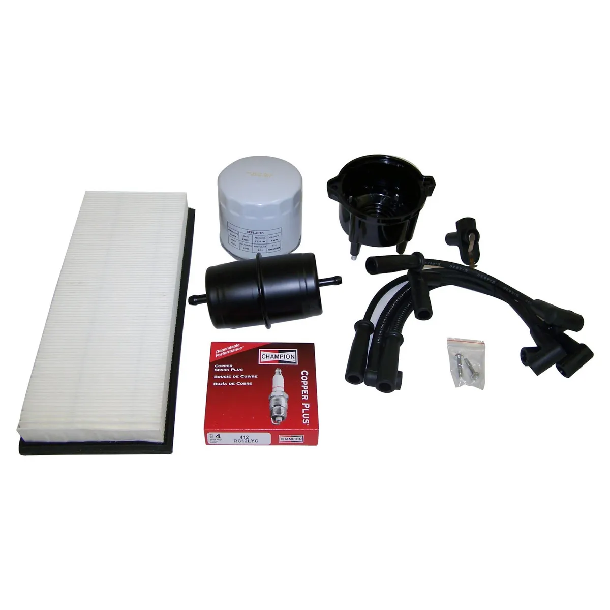 Crown Automotive Jeep Replacement Crown Automotive Jeep Replacement TK15 Tune Up Kit for 1994-1995 Jeep YJ Wrangler w/ 2.5L Engine