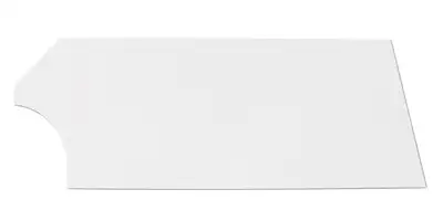 FiveStar Door High Impact Plastic White Right