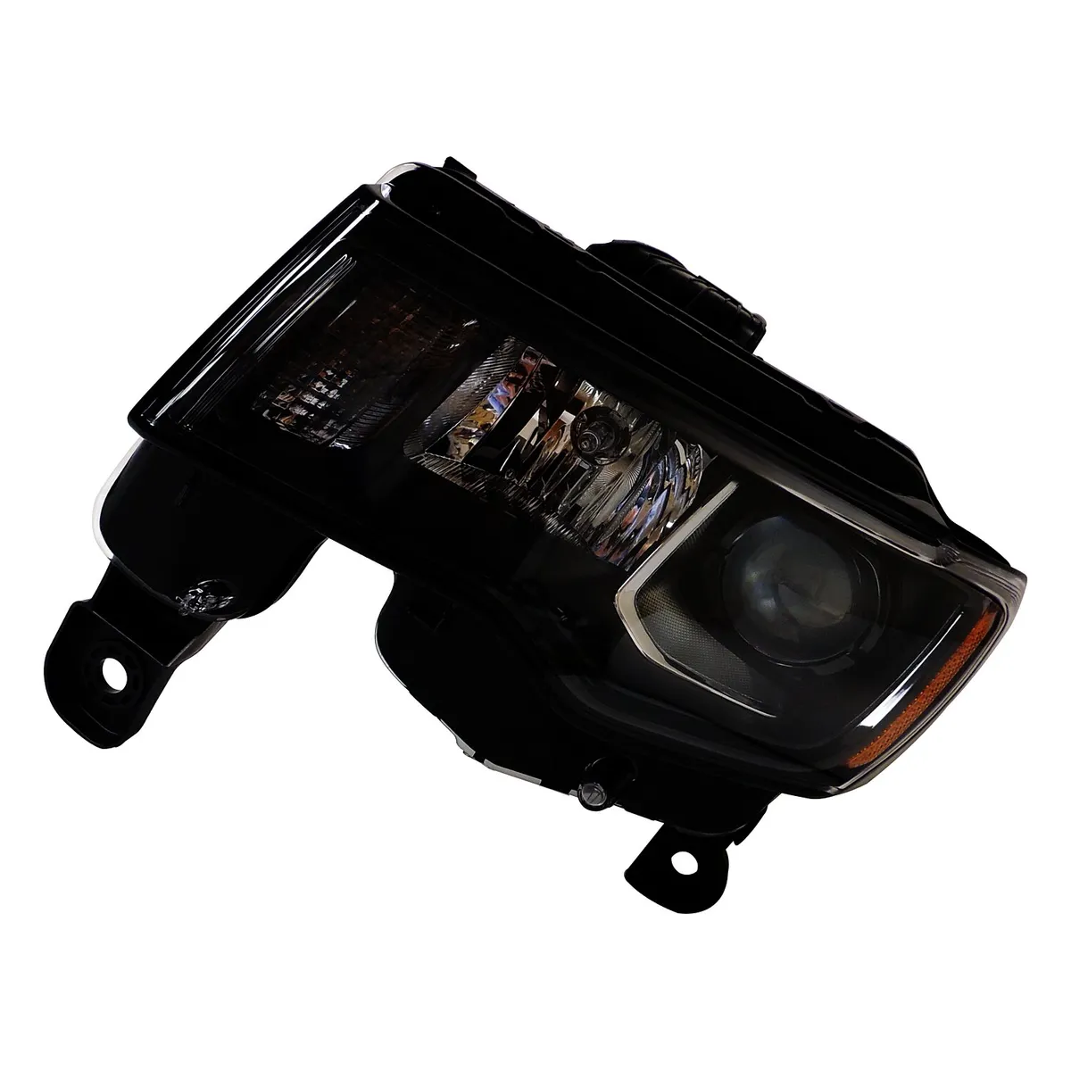 Headlight for 2016-2019 WK Grand Cherokee w Halogen Headlights w Dark Bezels Right Headlight Assembly and bulbs product image
