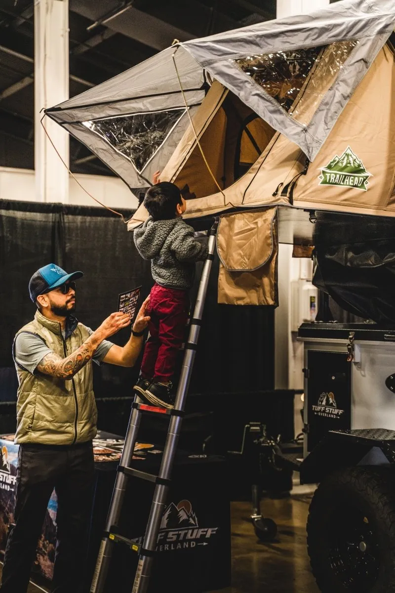 Tuff Stuff Overland Ts-Rtt-Trailhead Trailhead™ Roof Top Tent, 2 Person product image