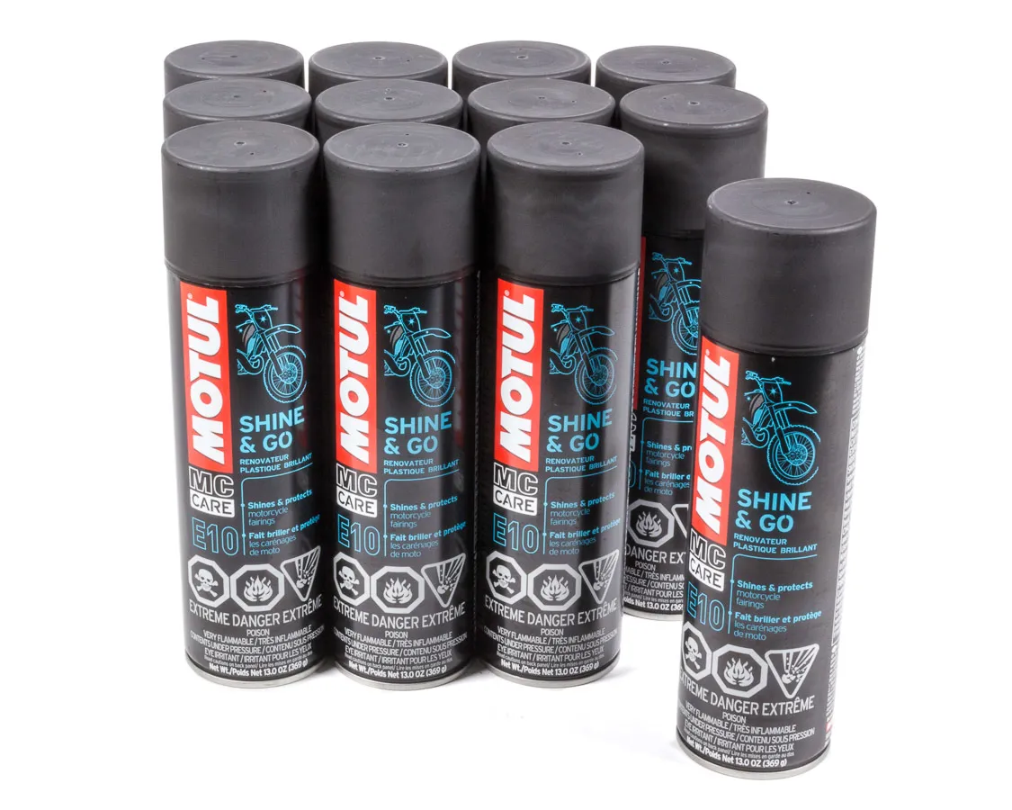 Motul E10 Shine & Go Case 12x13oz