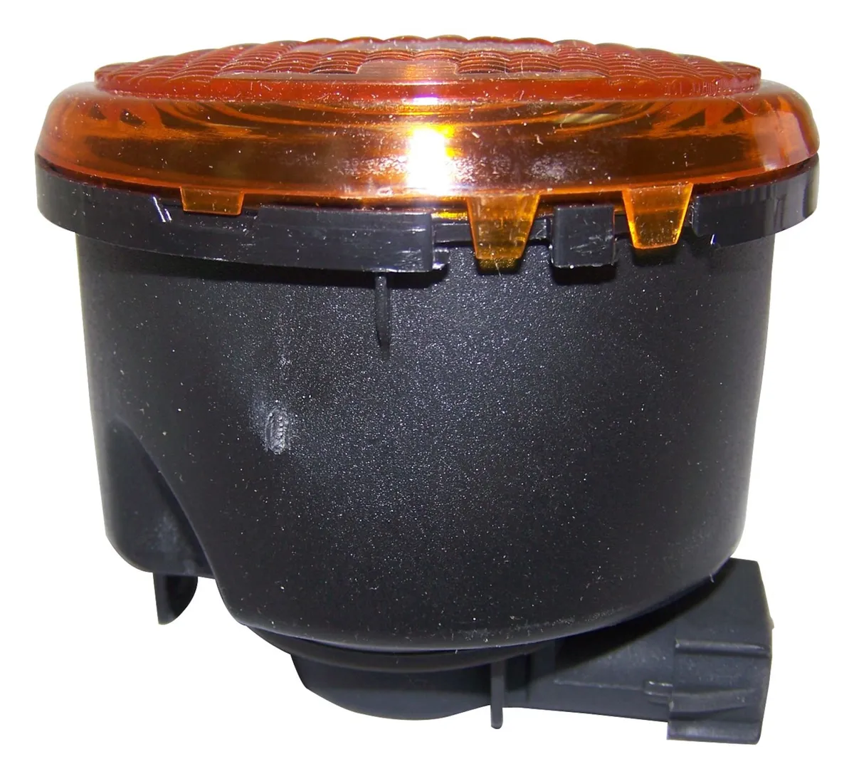 Crown Automotive Jeep Replacement 55077885AD Left Front Park and Turn Signal Lamp, Amber w/ Clear Bulb 2007-2013 JK Wrangler product image