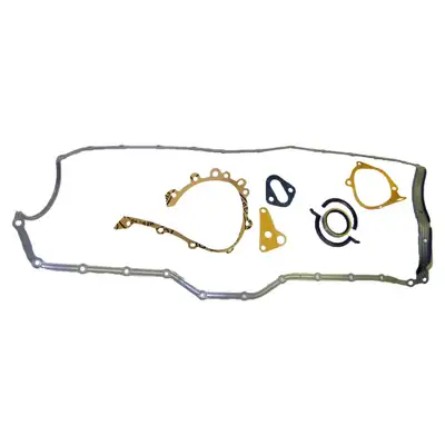 Crown Automotive Jeep Replacement 1992-2000 Cherokee XJ w/ 4.0L; w/ 1 Piece Pan Gasket 1992-1992 Comanche MJ w/ 4.0L; w/ 1 Piece Pan Gasket 1992-1995 Wrangler YJ w/ 4.0L; w/ 1 Piece Pan Gasket 1997-2000 Wrangler TJ w/ 4.0L; w/ 1 Piece Pan Gasket