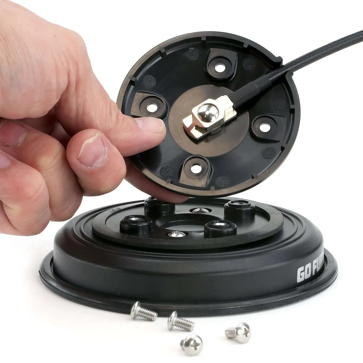 Rugged Radios UNI-MAG Universal NMO or Magnetic Antenna Mount product image