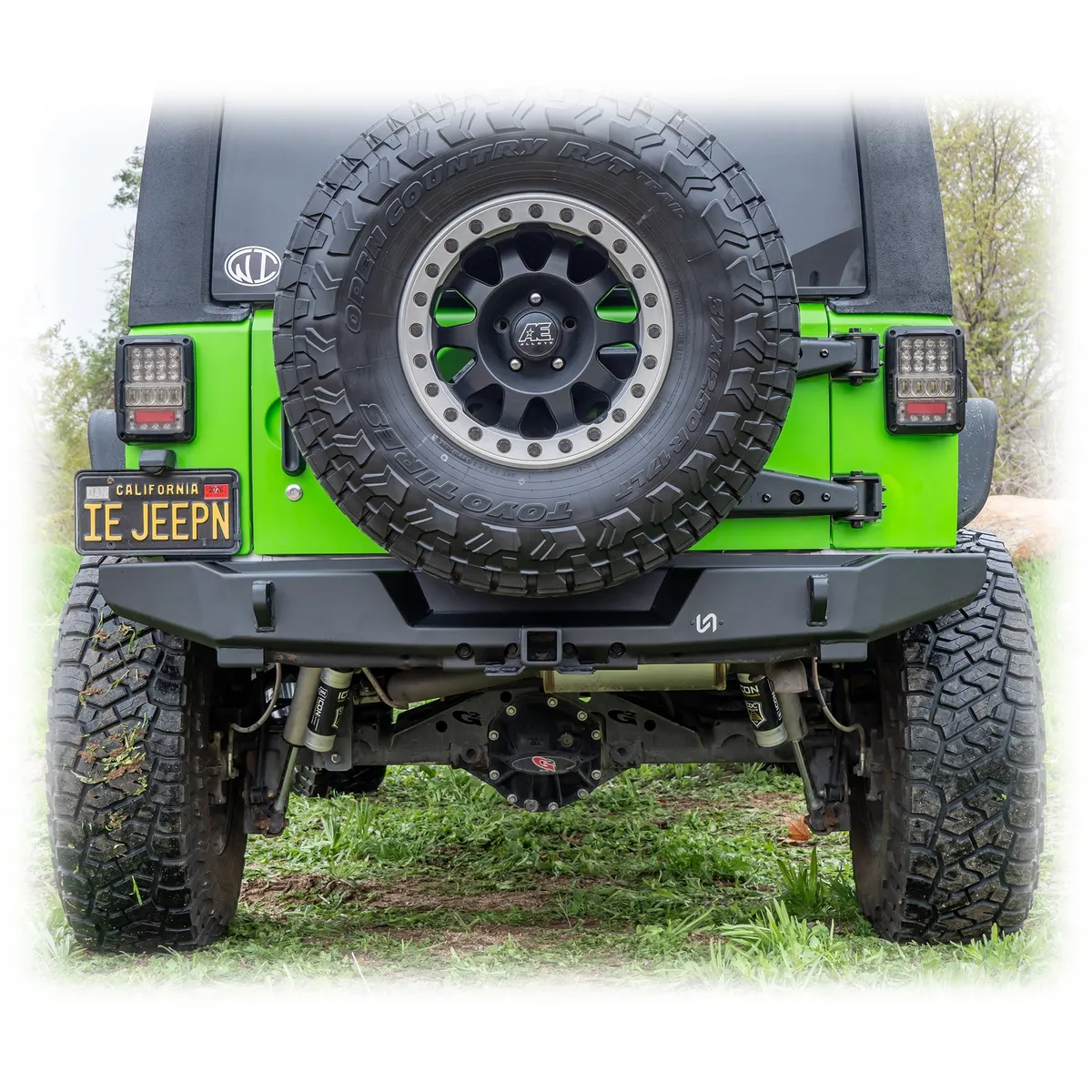 Jeep JK Rear Bumper with Hitch Receiver | 2007–2018 product image