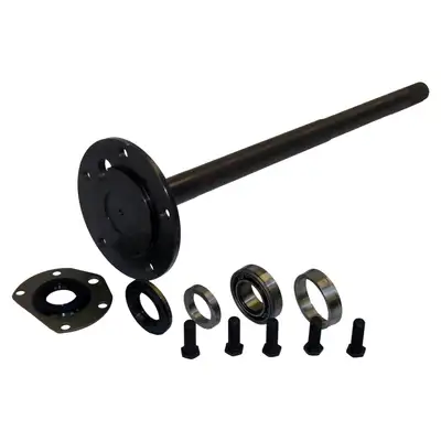 Crown Automotive Jeep Replacement Crown Automotive Jeep Replacement J81338851 Left Rear One Piece Axle Kit for 1982-86 Jeep CJ-7, CJ-8, 25-5/8 Overall Length