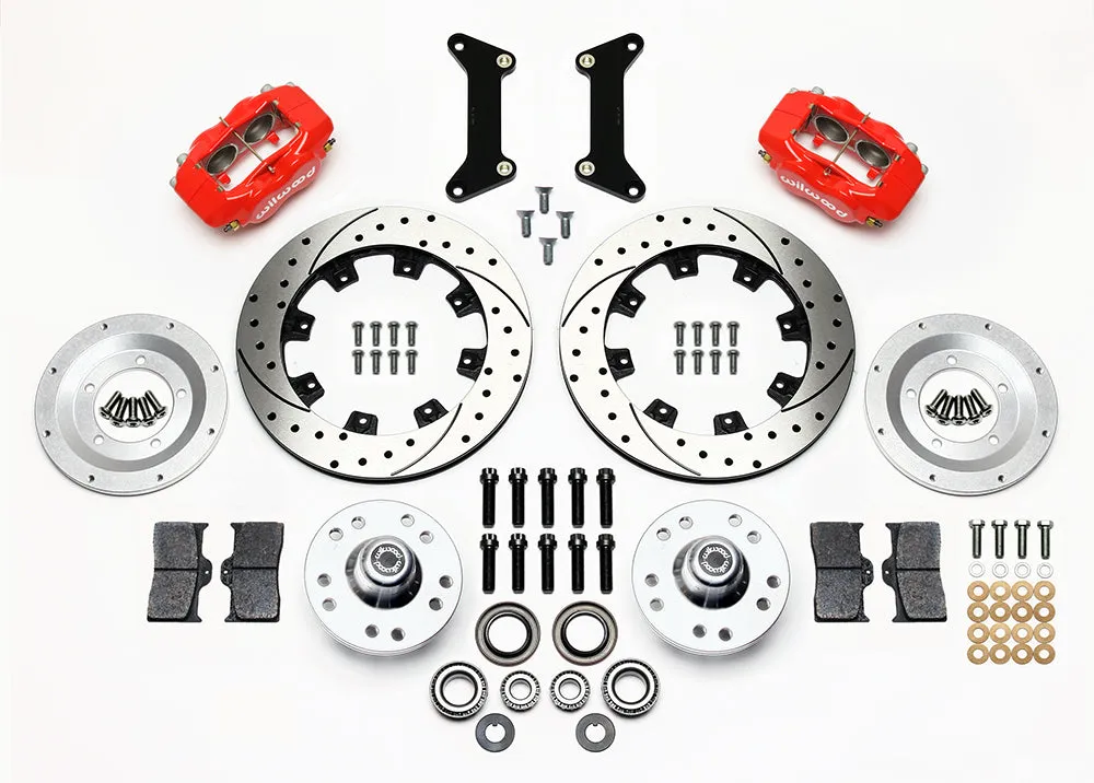 1978 - 2003 Buick, Chevrolet, GMC, Isuzu, Oldsmobile, Pontiac Forged Dynalite Big Brake Front Brake Kit (Hub) - 140-12297 product image