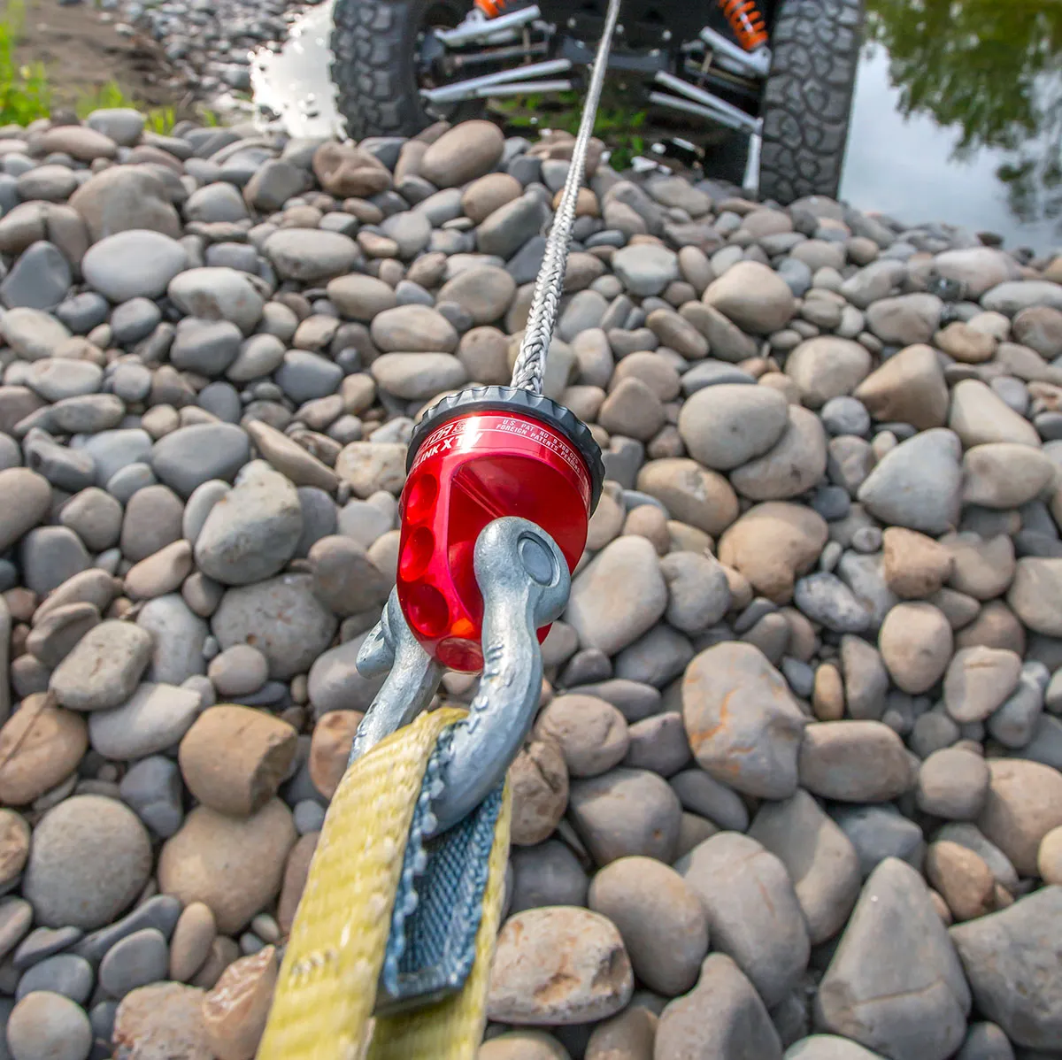 ProLink XTV Powersports Winch Shackle Mount Yellow Factor 55 product image