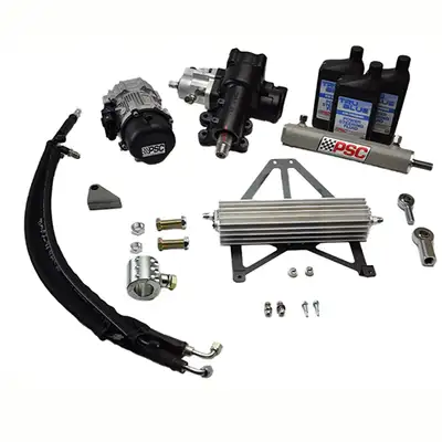 PSC Motor Sports PSC Cylinder Assist Ehps Steering Kit For 18-2024 Jeep Jljlujt 2.03.6 Non e Torque w 7.5 Axle Stroke no Tie Rod Clamp