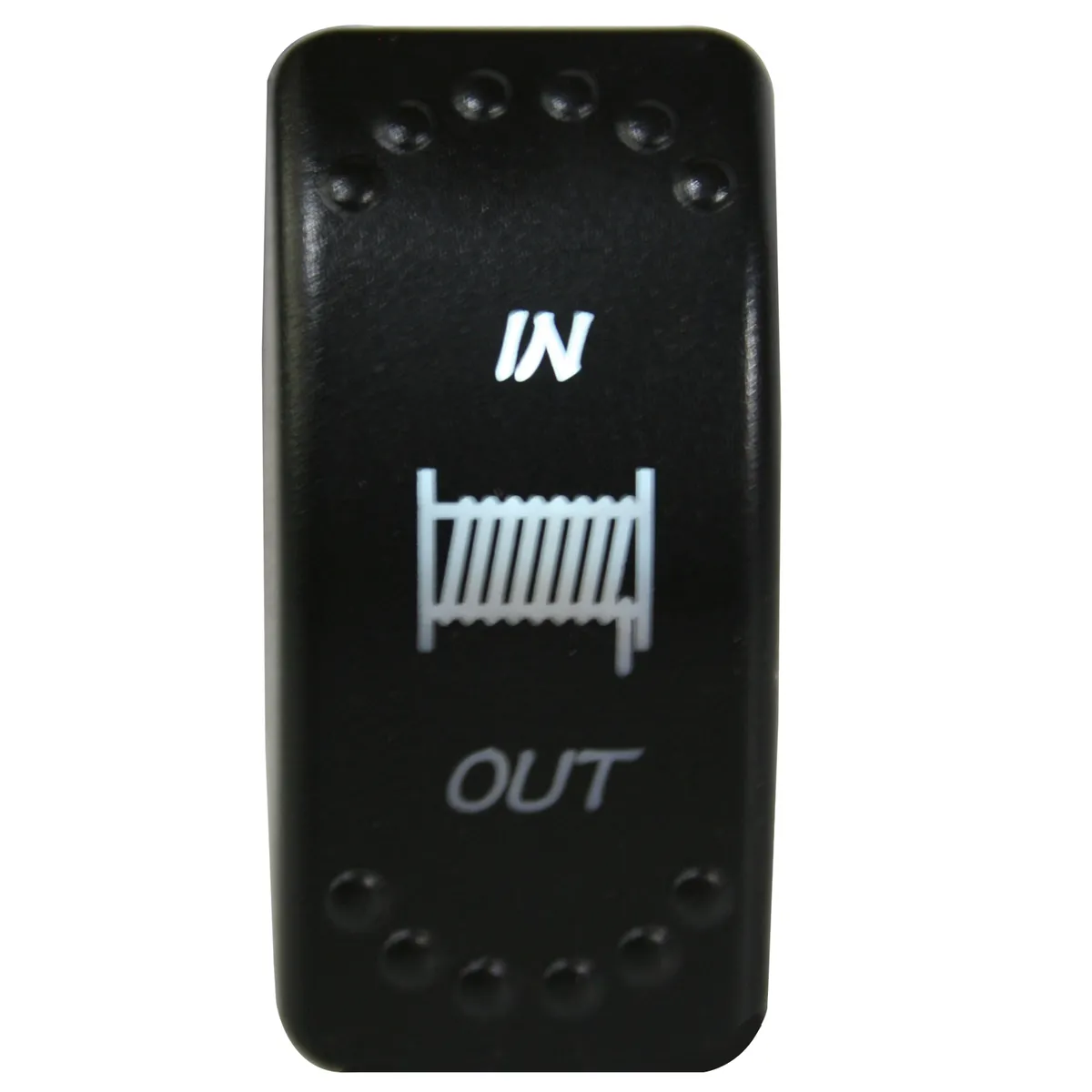 Winch In Out Switch 4 pin White Momentary(In) Center Off Momentary(Out) White Bulldog Winch product image
