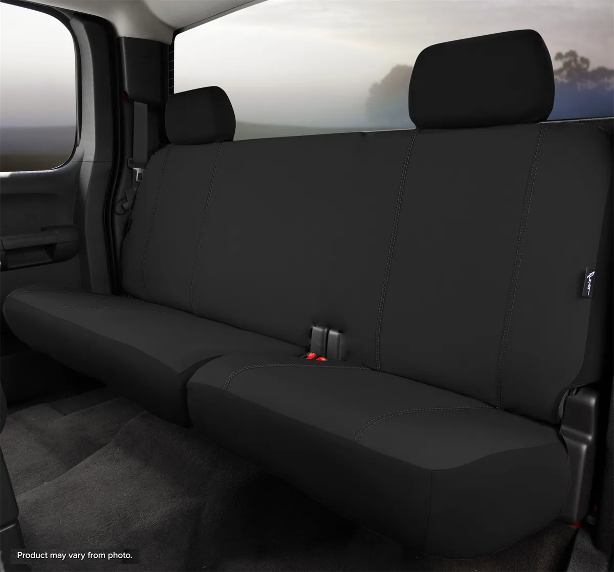 FIA SP85-2 BLACK SP80 Series - Seat Protector Polyester Custom Fit Rear Seat Cover - Black product image