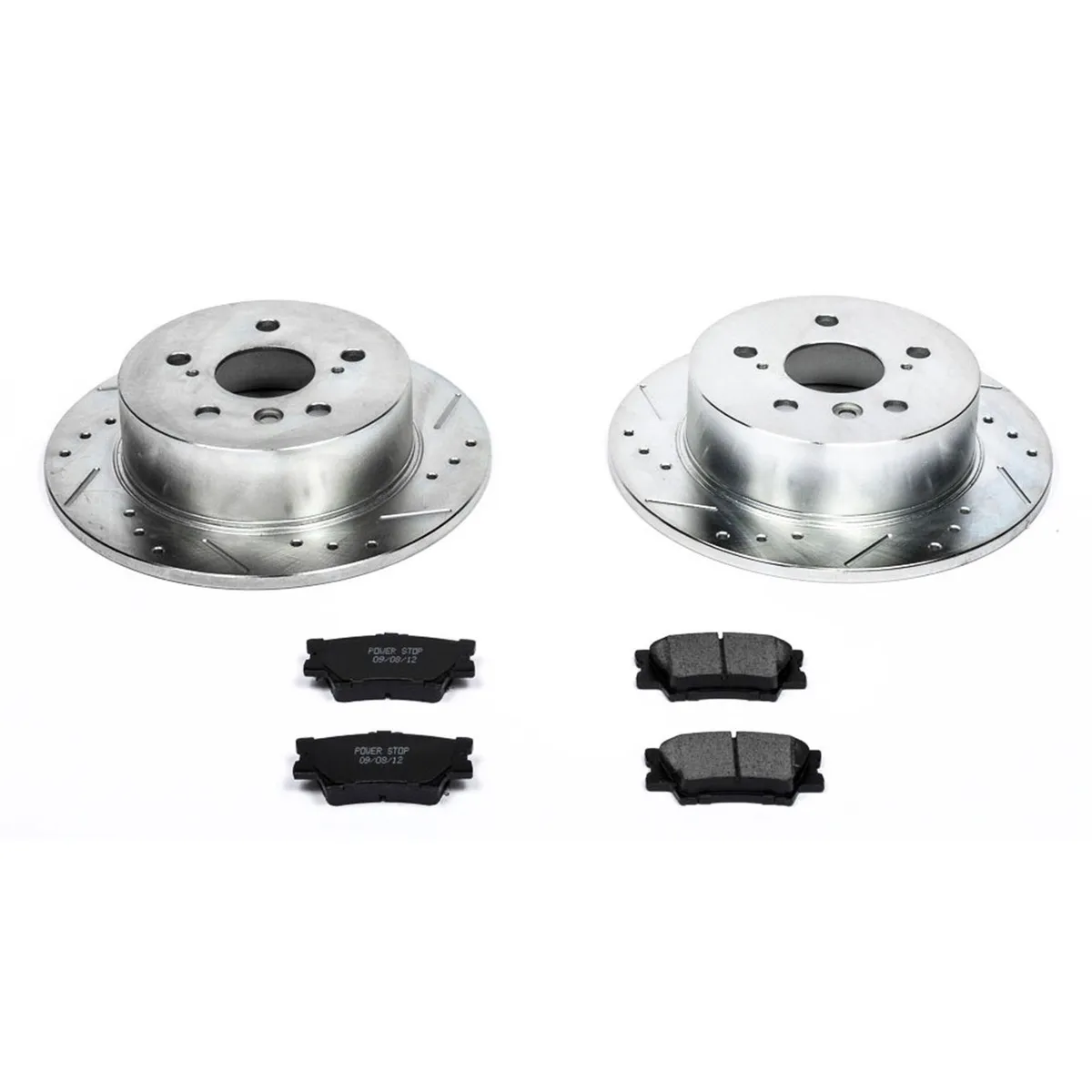 Z23 Evolution Sport Upgrade Kit: Drilled/Slotted Rotors; Carbon-Fiber Ceramic Pads W/Hardware product image
