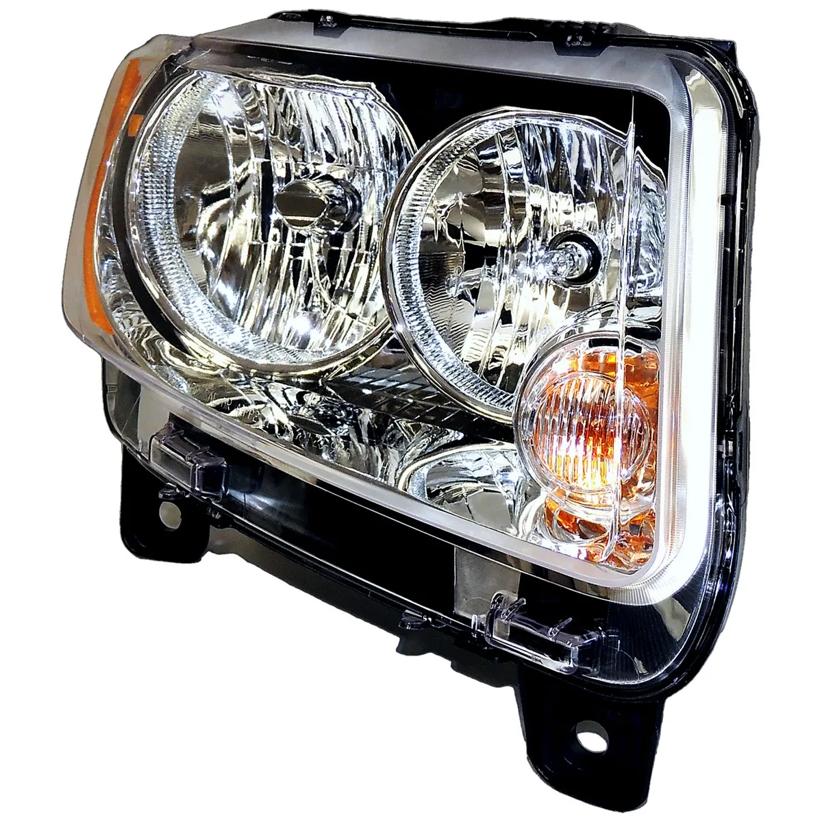 Head Light Assembly; Right; w/HID Lamps; Incl. Bulbs; product image
