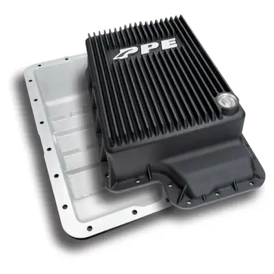 Pacific Performance Engineering Ford Deep Transmission Pan 5R110 Black PPE Diesel