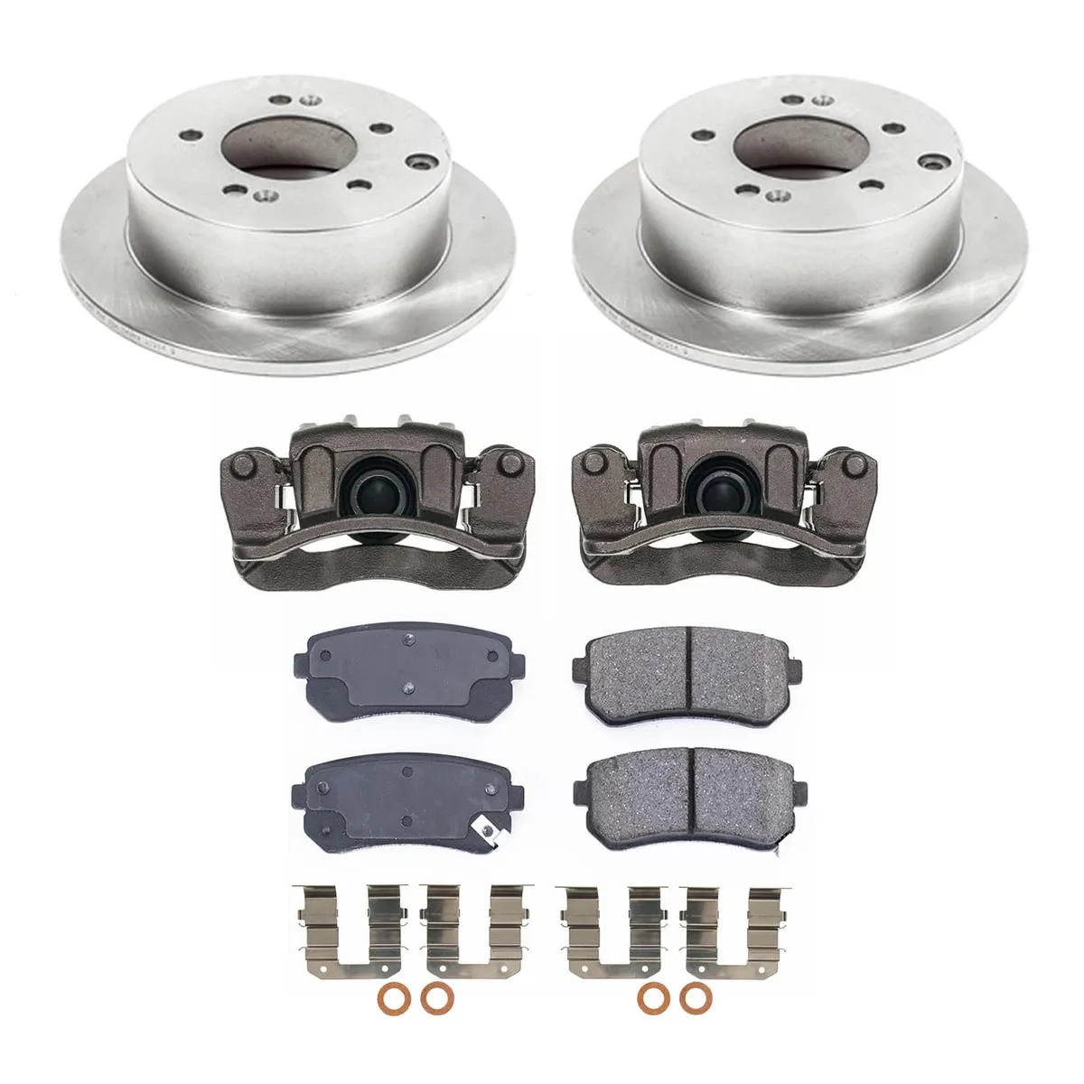Z17 Direct Replacement Kit: Rotors; Ceramic Pads; Calipers product image