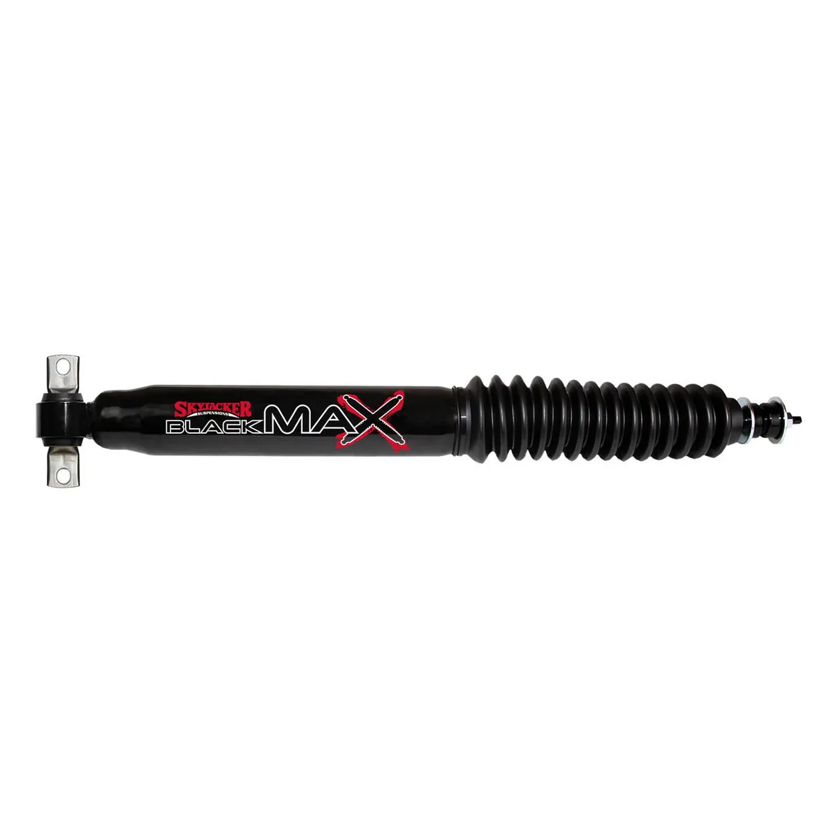 Black MAX Shock Absorber w/Black Boot 22.75 Inch Extended 13.54 Inch Collapsed 84-01 Jeep Cherokee 86-92 Jeep Comanche 93-04 Jeep Grand Cherokee 97-06 Jeep TJ 97-06 Jeep Wrangler Skyjacker product image