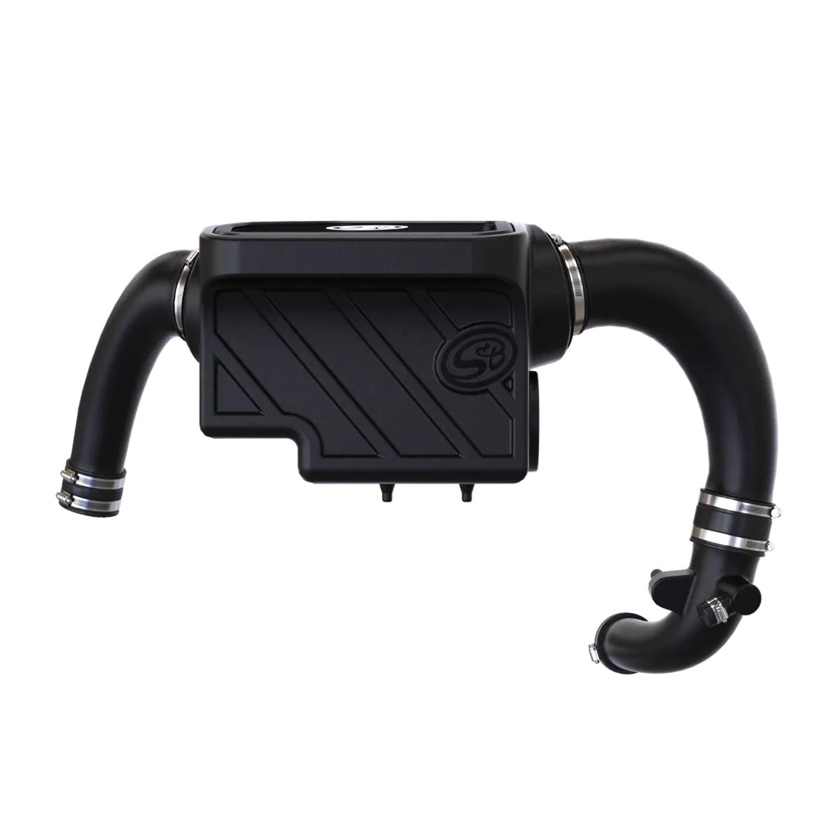 S B Cold Air Intake For 2020-2023 Ford Explorer St King Ranch Lincoln Aviator 3.0L with Dry Extendable Filter product image