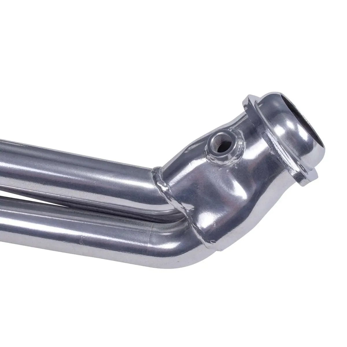 Dodge Challenger Charger 300 V6 3.5 1-5/8 Long Tube Exhaust Headers Polished Silver Ceramic Finish 06-10 product image