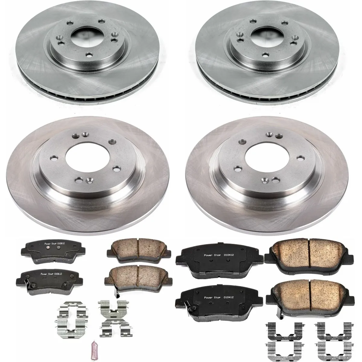 Z17 Direct Replacement Kit: Rotors; Ceramic Pads W/Hardware product image